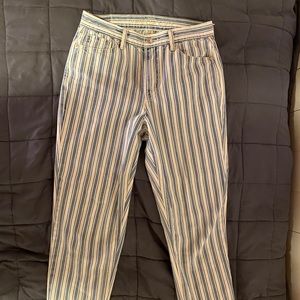 Women's American Eagle Stripped Jeans